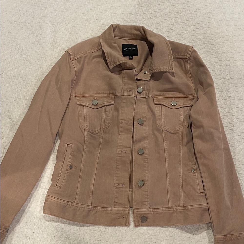 Universal Thread Light Brown Jean Jacket - image 1